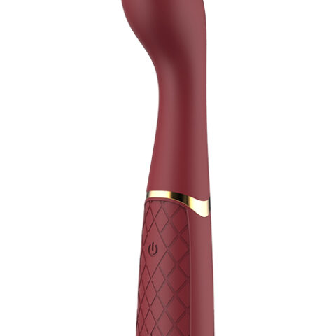 Вібратор для точки G Dream toys Romance Lucy, марсаловий, 19.5 х 3.8 см