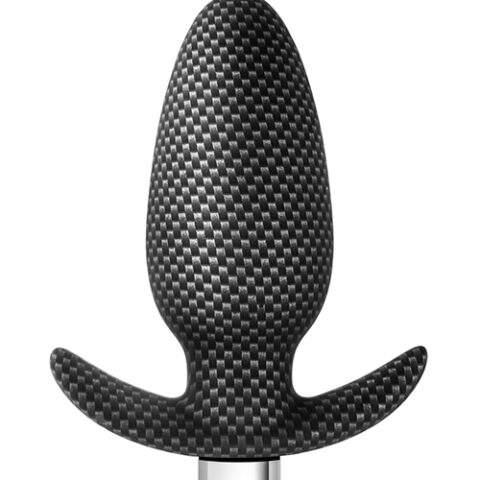 Анальна пробка з вібрацією 3 в 1 BLUSH SPARK THROTTLE AV-01 CARBON FIBER