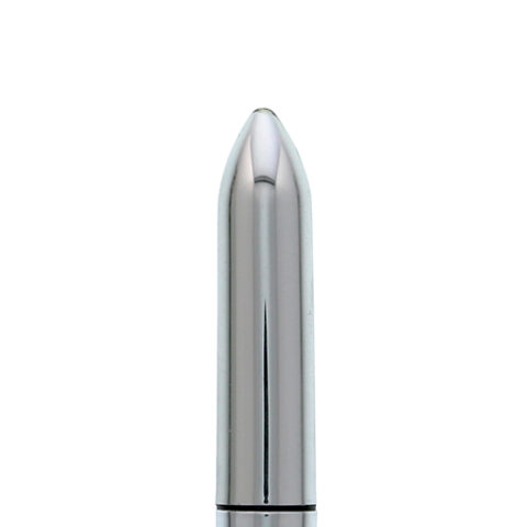 Міні вібромасажер DREAM TOYS 10-SPEED CLIMAX BULLET SILVER