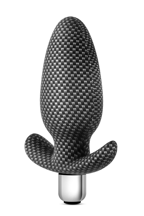 Анальна пробка з вібрацією 3 в 1 BLUSH SPARK THROTTLE AV-01 CARBON FIBER - Зображення 3