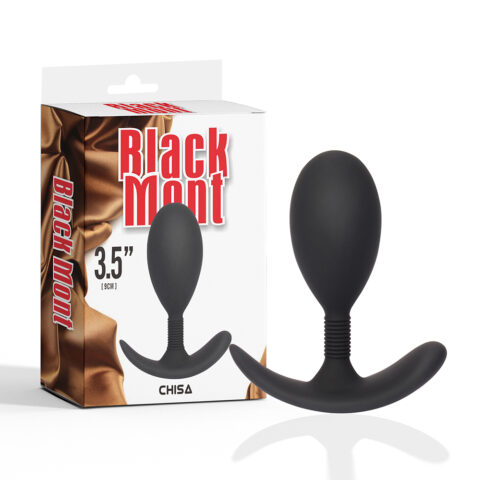 Анальний плаг для носіння Black Mont Anal Play Plug, розмір M, силікон