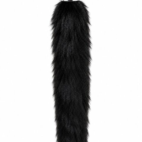 Анальна пробка S з хвостом DS Fetish Anal plug S fox tail black fox