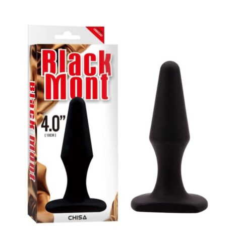 Анальна пробка Chisa Black Mont, чорна