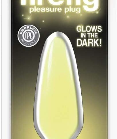Анальна пробка FIREFLY PLEASURE PLUG MINI YELLOW