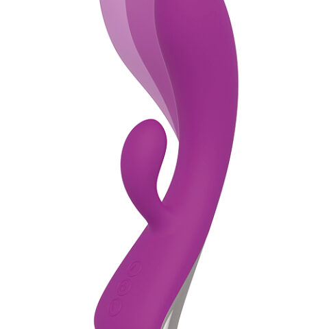 Подвійний вібратор Dream Toys VIBES OF LOVE ROCKING BUNNY PURPLE