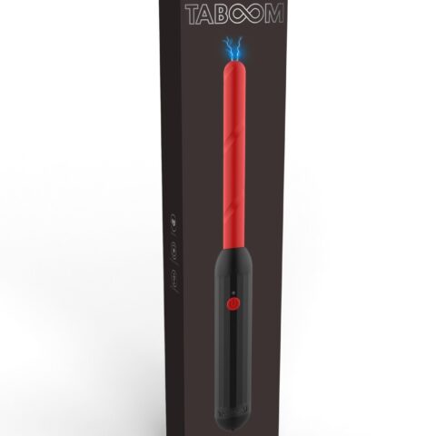 Електростимулятор Стік Taboom Prick Stick Electro Shock Wand червоно-чорний, 34 см