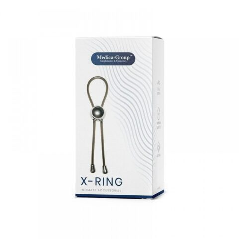 Ерекційне ласо X-Ring Medica Group, силіконове, чорне