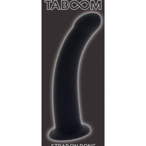 Фалоімітатор страпон Taboom Luxury Bondage Essentials Strap-On Dong Large чорний, 16 см х 3.8 см