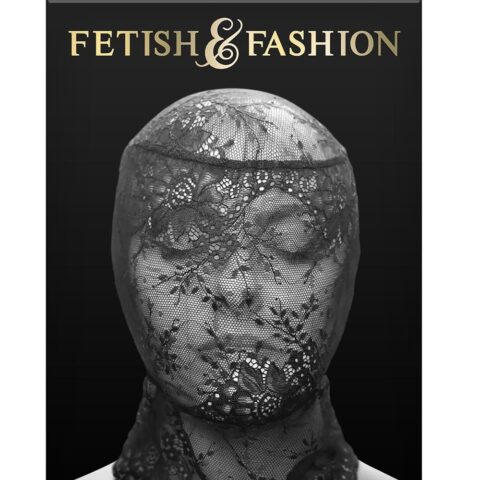 Капюшон-маска на все обличчя мереживний NS Novelties Fetish & Fashion Lace Hood чорний