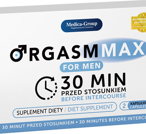 Капсули для ерекції Medica-Group Orgasm Max For Men (ціна за упаковку, 2 капсули)