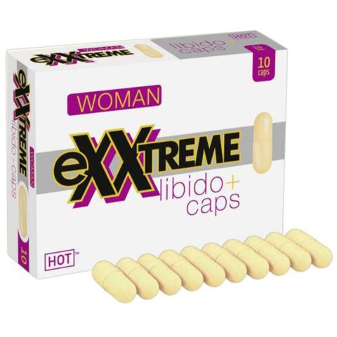 Капсули для підвищення лібідо для жінок Hot eXXtreme (ціна за 10 капсул в упаковці)