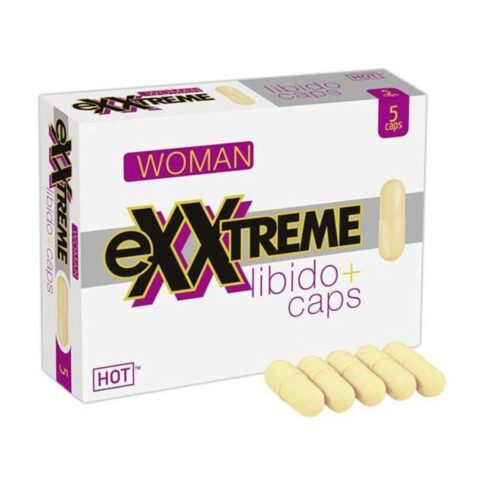 Капсули для підвищення лібідо для жінок Hot eXXtreme (ціна за 5 капсул в упаковці)
