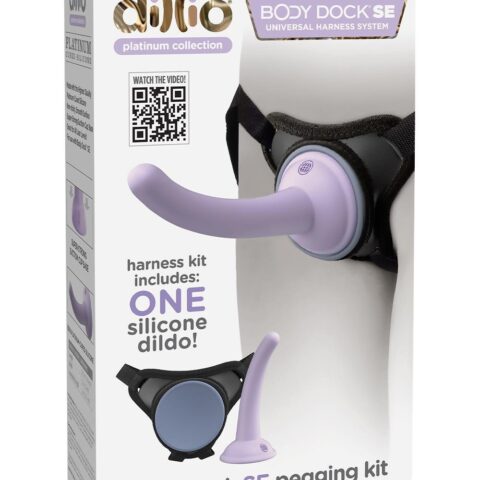 Комплект для кріплення страпона Pipedream Dillio чорний-бузковий