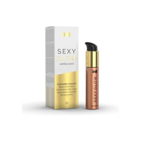 Крем шиммер для тіла з ароматом ванілі INTT Sexy Glow з ароматом ванілі, 60 мл