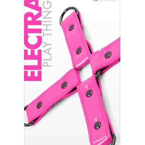 Хрестоподібна система фіксації NS Novelties Electra Hog Tie, рожевий