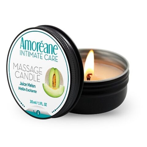 Масажна свічка Amoreane Candle "Соковита Диня" 30 мл