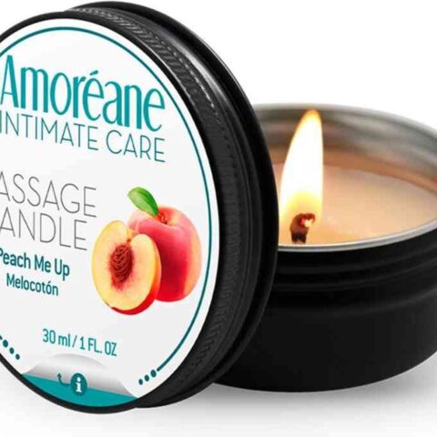 Масажна свічка Amoreane Candle Персик, 30 мл
