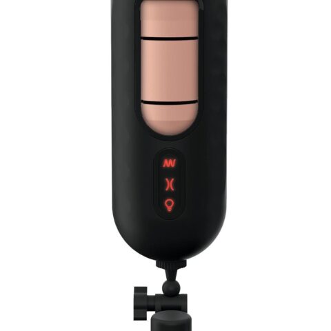 Мастурбатор з вібро Pipedream PDX Elite Vibrating Mega Milker чорний, 23.9 см