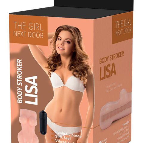 Мастурбатор вагіна з вібрацією Dream Toys The Girl Next Door Lisa тілесний