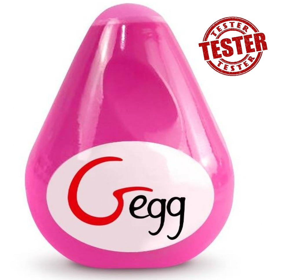 Мастурбатор-Яйце багаторазовий Gvibe NEW! Gegg рожевий (при покупці 3 од., подарунок за 1 грн)