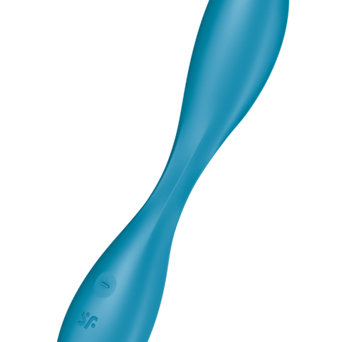 Мульти вібратор універсальний SATISFYER G-SPOT FLEX 1 блакитний