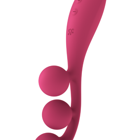 Мультивібратор Satisfyer Tri Ball 1 з трьома моторами, рожевий