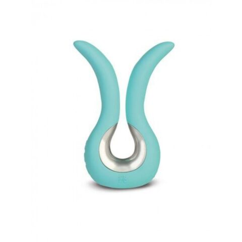 Міні-вібратор нереалістичний Gvibe Tiffany для вагіни, клітора та анальної зони, м'ятний, 10.5 х 2 см