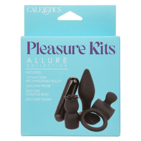 Набір з 4 секс-іграшок CalExotics Allure Collection, 10 режимів вібрацій