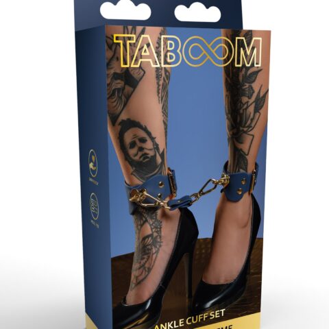Набір силіконових манжет на щиколотки Taboom Silicone Supreme, синій
