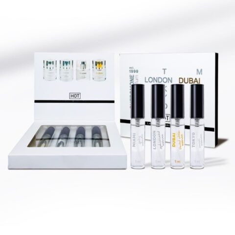 Набір жіночих парфумів з феромонами HOT LMTD Pheromone Perfume Women, 4x5 мл
