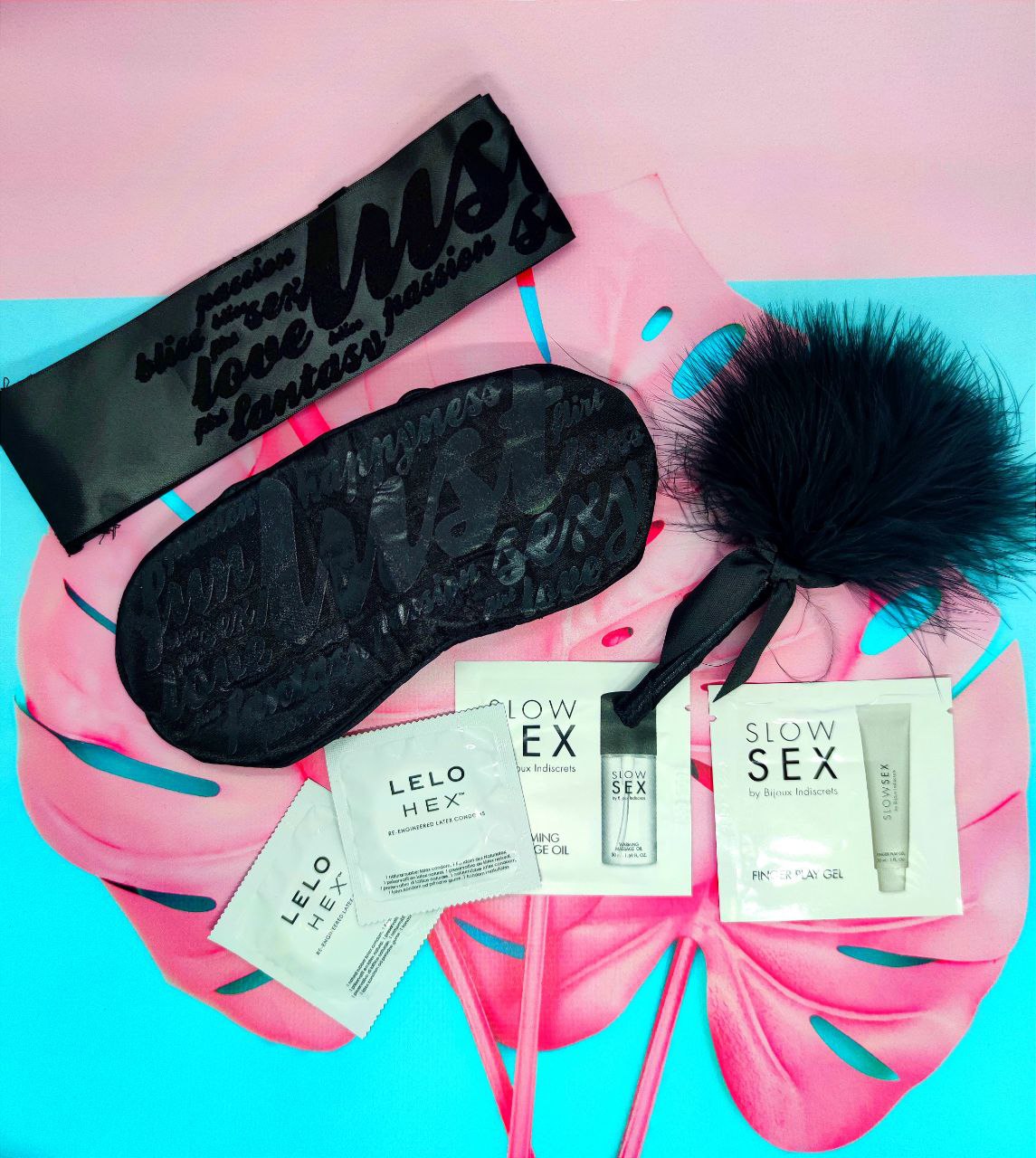 Подарунковий набір Bijoux Indiscrets INTIMACY LOVE (black) - Зображення 2