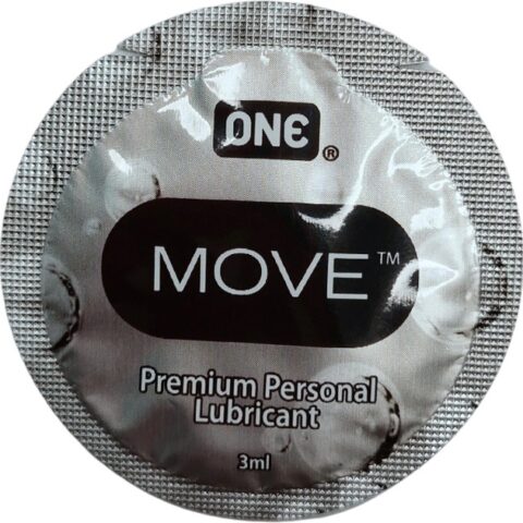 Пробник/Лубрикант ONE Move на силіконовій основі, 3 мл