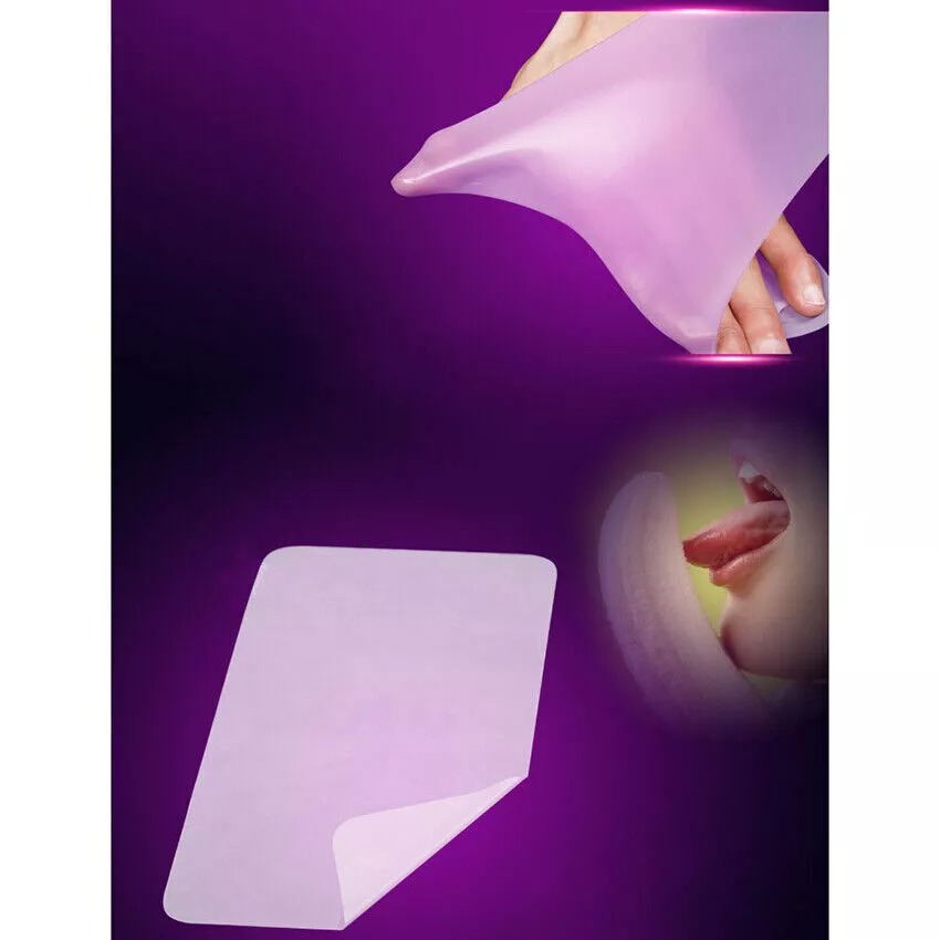 Серветка латексна для орального сексу Trustex Banana Latex Dental Dams з ароматом та смаком банана - Зображення 3