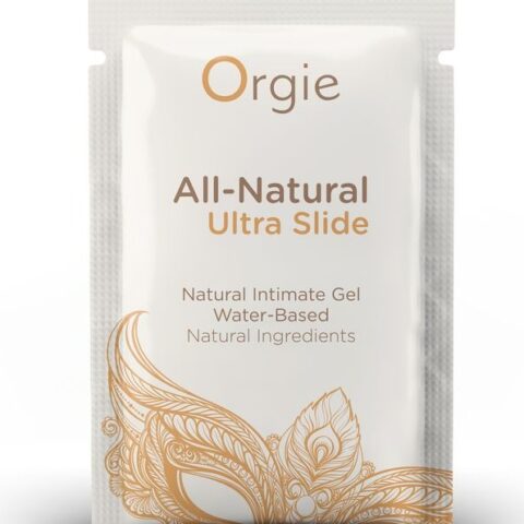 САШЕТ/Лубрикант на водній основі Orgie ALL-NATURAL Ultra Slide ультраковзний, 2 мл