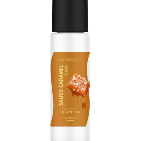 Їстівний лубрикант Driminals Kiss Salted Caramel зі смаком солоної карамелі, 30 мл