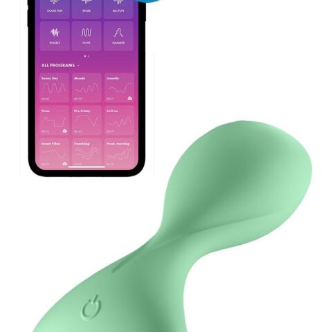 Смарт анальний вібратор Satisfyer Trendsetter зелений
