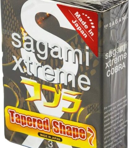 Супертонкі латексні презервативи Sagami Xtreme Cobra (ціна за упаковку, 3 шт.)
