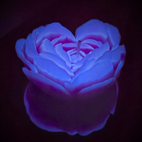 Свічка низькотемпературна люмінесцентна GlowKink фіолетова, L