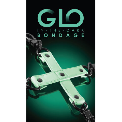 Система фіксації NS Novelties GLO BONDAGE HOG TIE, що світиться