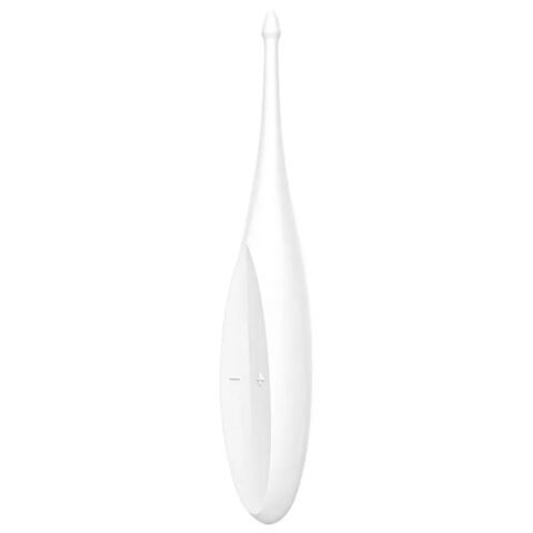 Крапковий вібратор для клітора Satisfyer Twirling Fun білий