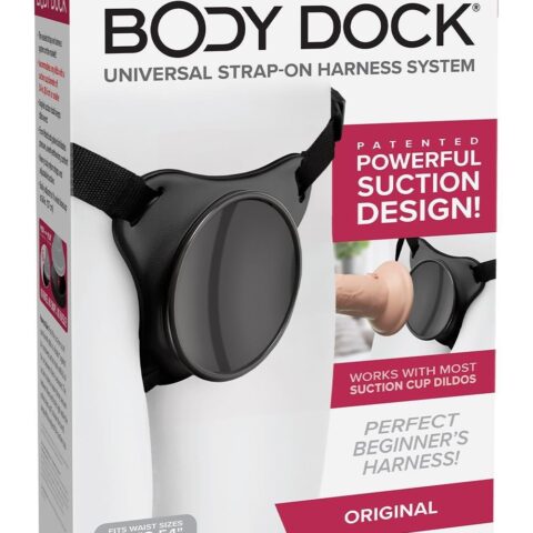 Трусики для страпону з присоскою Pipedream Body Dock Original чорні