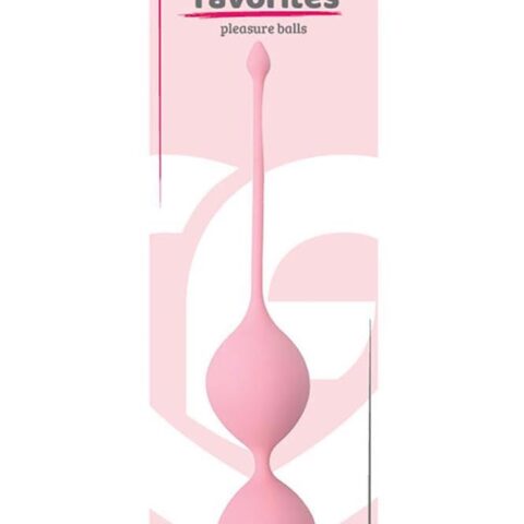 Вагінальні кульки DreamToys ALL TIME FAVORITES 90 гр. зі зміщеним центром тяжкості, рожеві