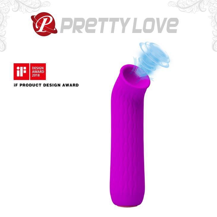 Вакуумний стимулятор PRETTY LOVE FORD фіолетовий, 11.6 х 2.7 см - Зображення 2
