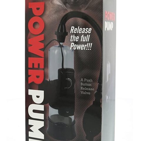 Вакуумна помпа для чоловіків Seven Creations Power Pump з вібрацією, чорна