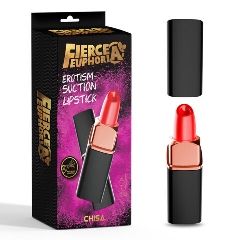 Вакуумний стимулятор клітора Chisa Fierce Euphoria Erotism у формі помади