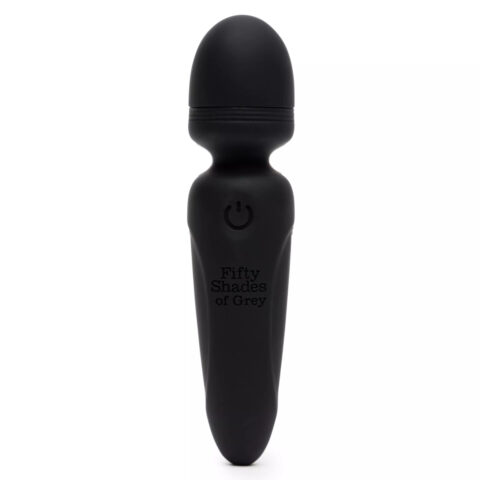 Вібратор-мікрофон для клітора Fifty Shades of Grey Sensation Mini Wand Vibrator чорний