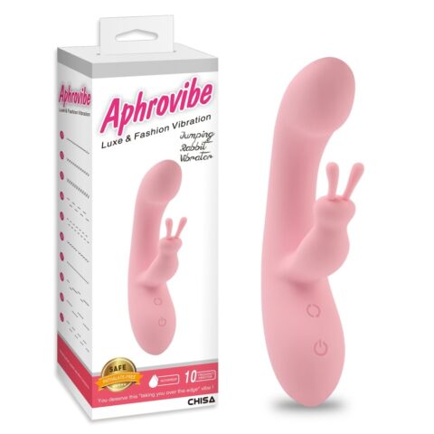 Кролик вібратор Chisa Aphrovibe Jumping Rabbit, рожевий