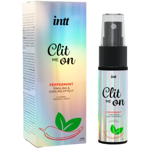 Збудливий кліторальний гель INTT Clitoris Stimulator Spray Clit Me On Peppermint м'ятний, 12 мл