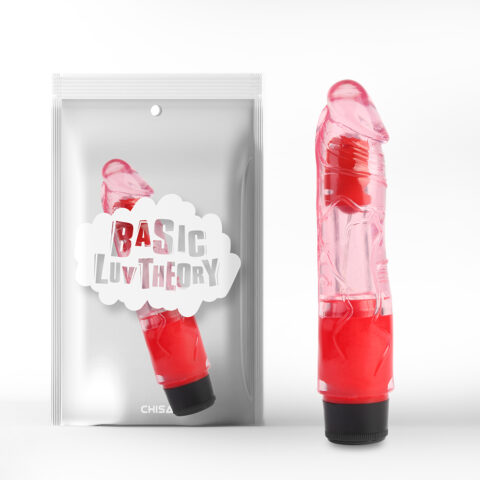 Вібратор реалістичний Chisa Basic Luv Theory Realistic Vibe червоний
