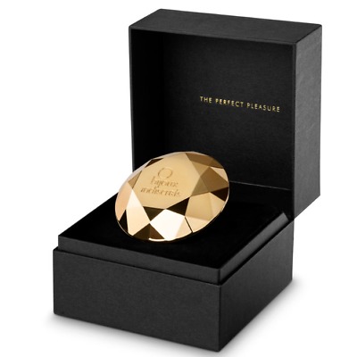 Діамант вібратор Bijoux Indiscrets Twenty One Vibrating Diamond золотистий - Зображення 6
